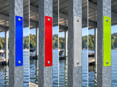 Reflective Post Reflectors — Set of 2