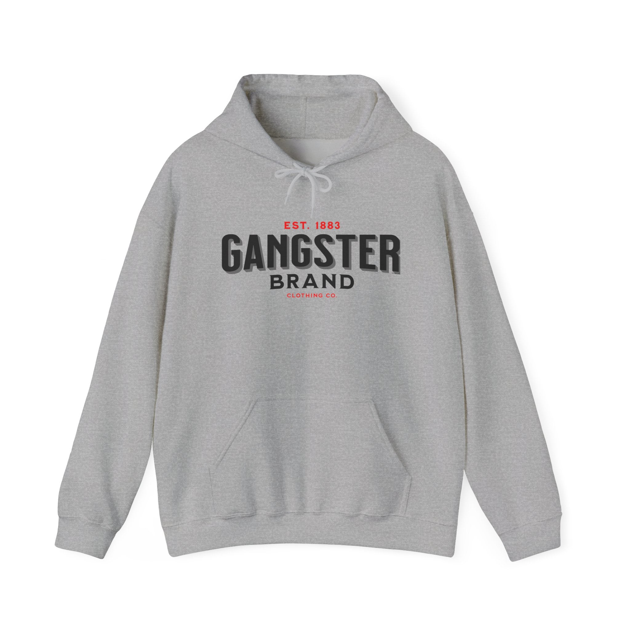 Gangster Brand Clothing Co. Hoodie – Classic Logo Streetwear Pullover