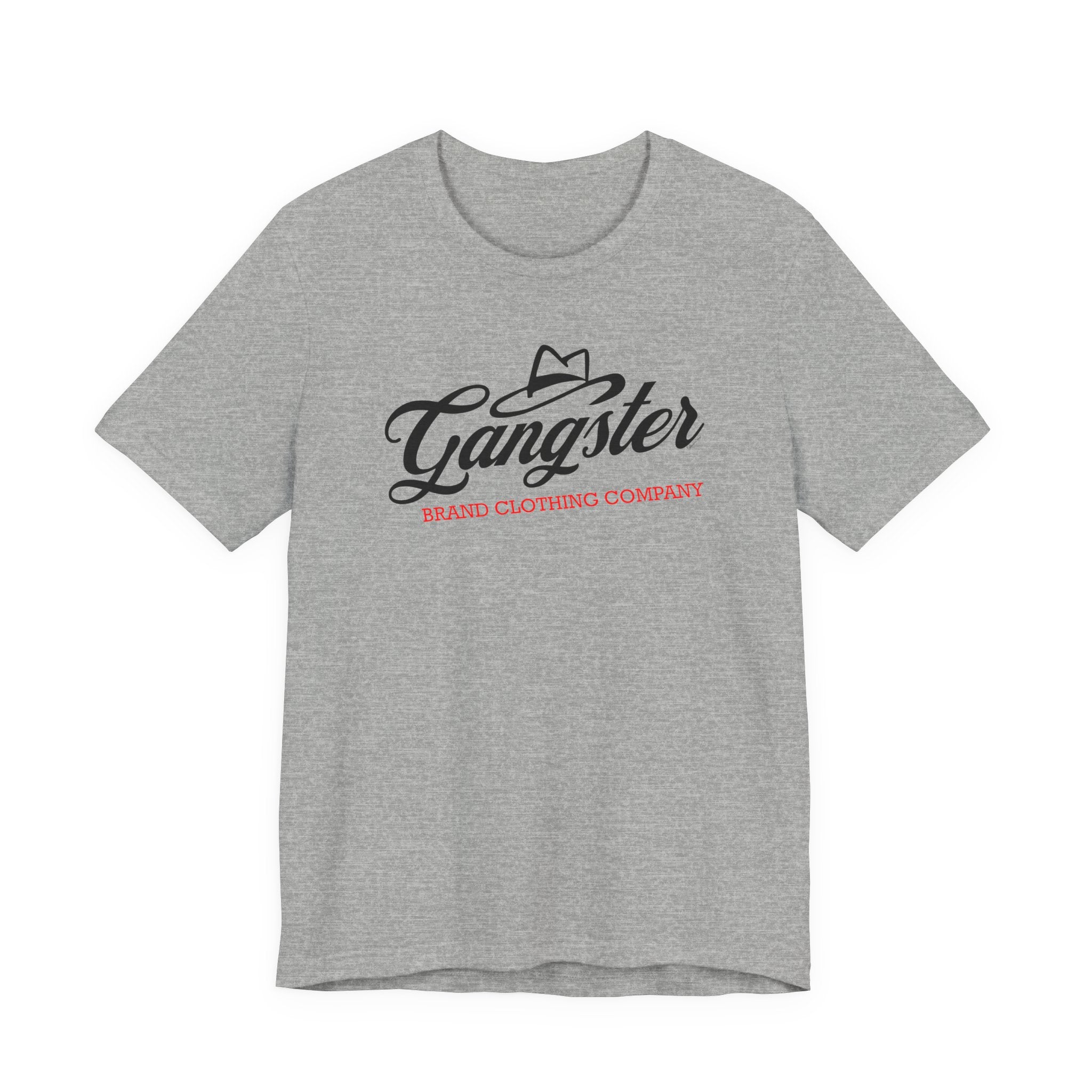 Gangster Brand Clothing Co. Graphic Tee — Script Logo Retro Hat T-Shirt