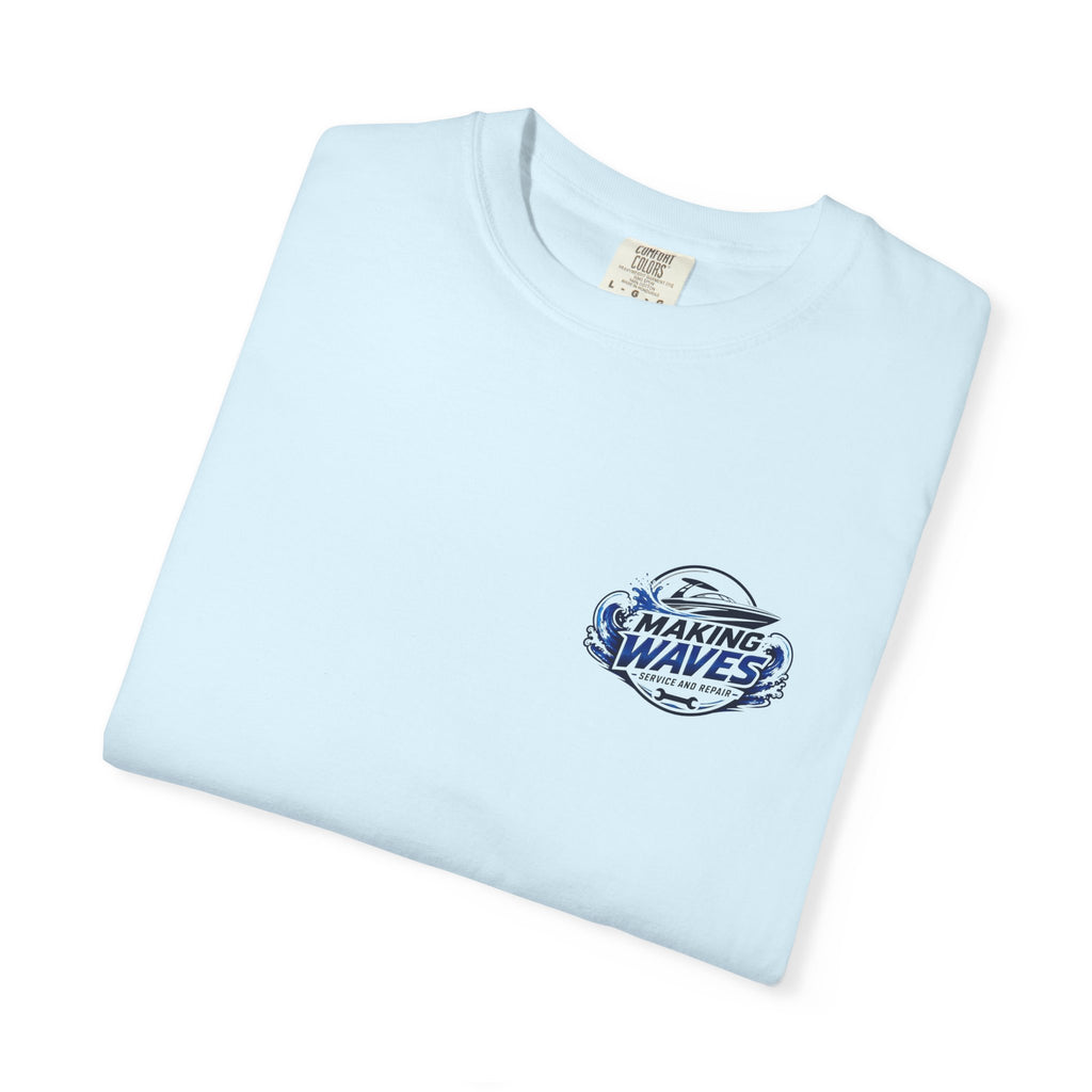 Making Waves T-Shirt — Nautical Boat Service & Repair Graphic Tee