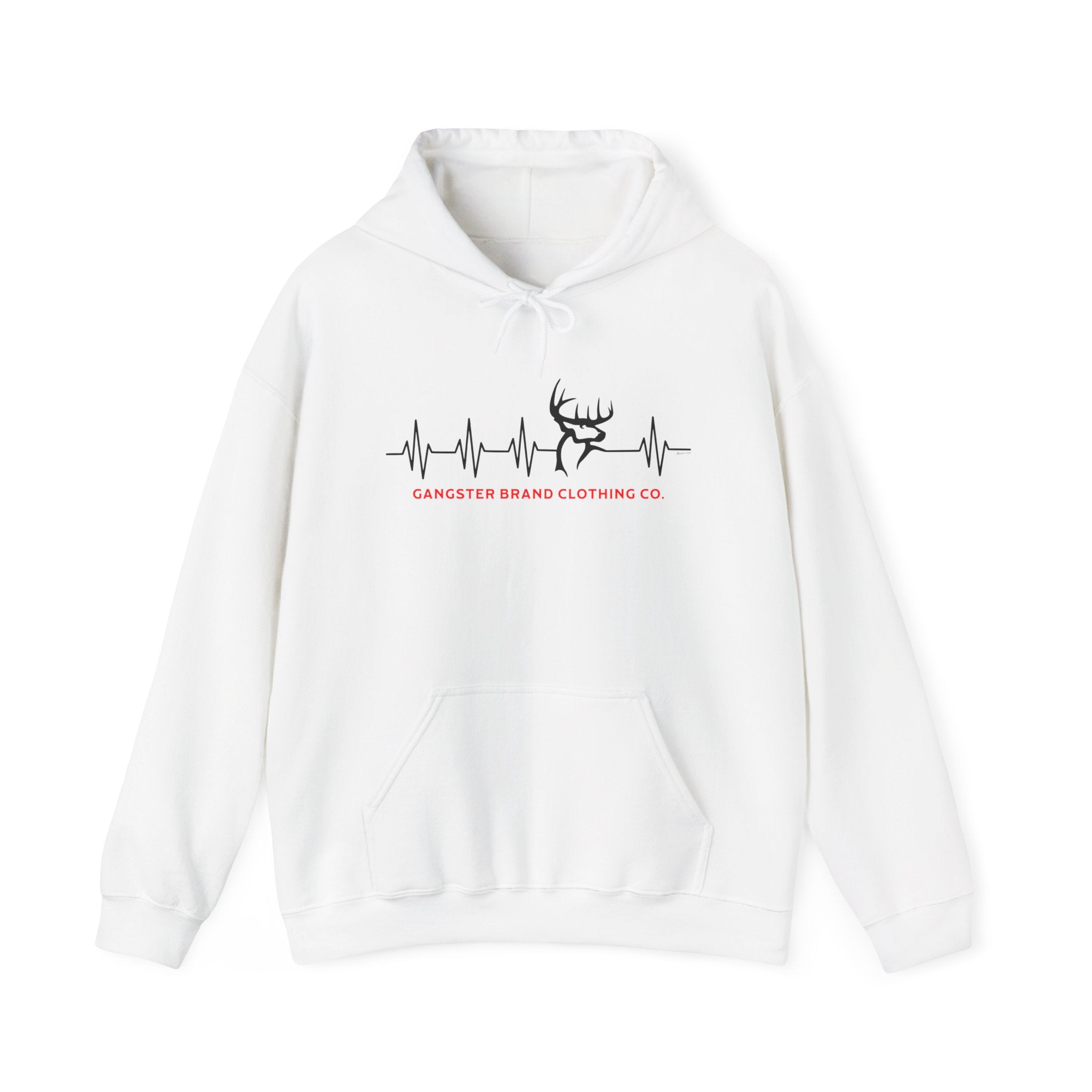 Gangster Brand Clothing Co. Deer Heartbeat Hoodie