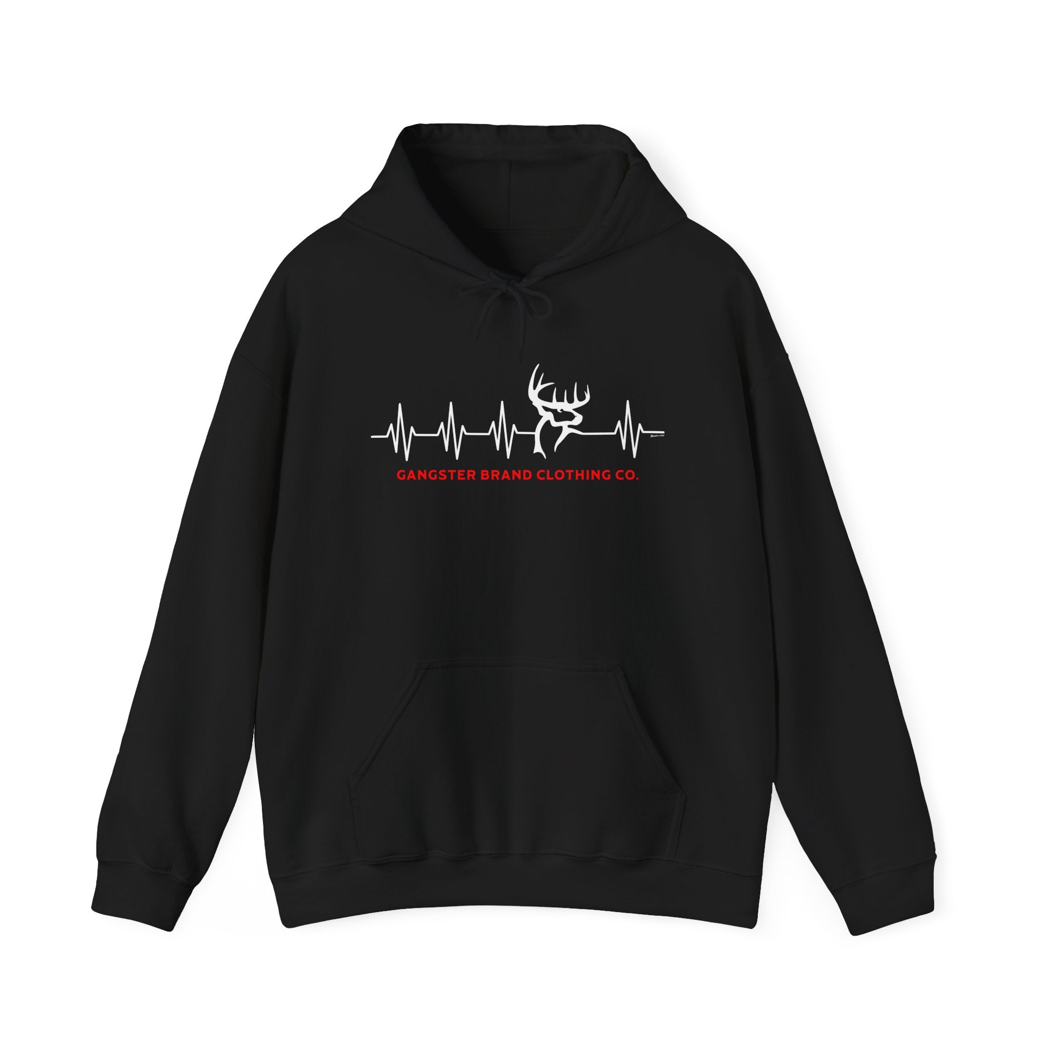 Gangster Brand Clothing Co. Deer Heartbeat Hoodie