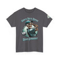Skeleton Golf Tee — "Dead Straight, Grip It, Rip It, Repeat" Graphic T-Shirt