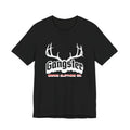 Gangster Antlers Tee — Graphic Deer Skull Shirt | Streetwear Hunting Vibe