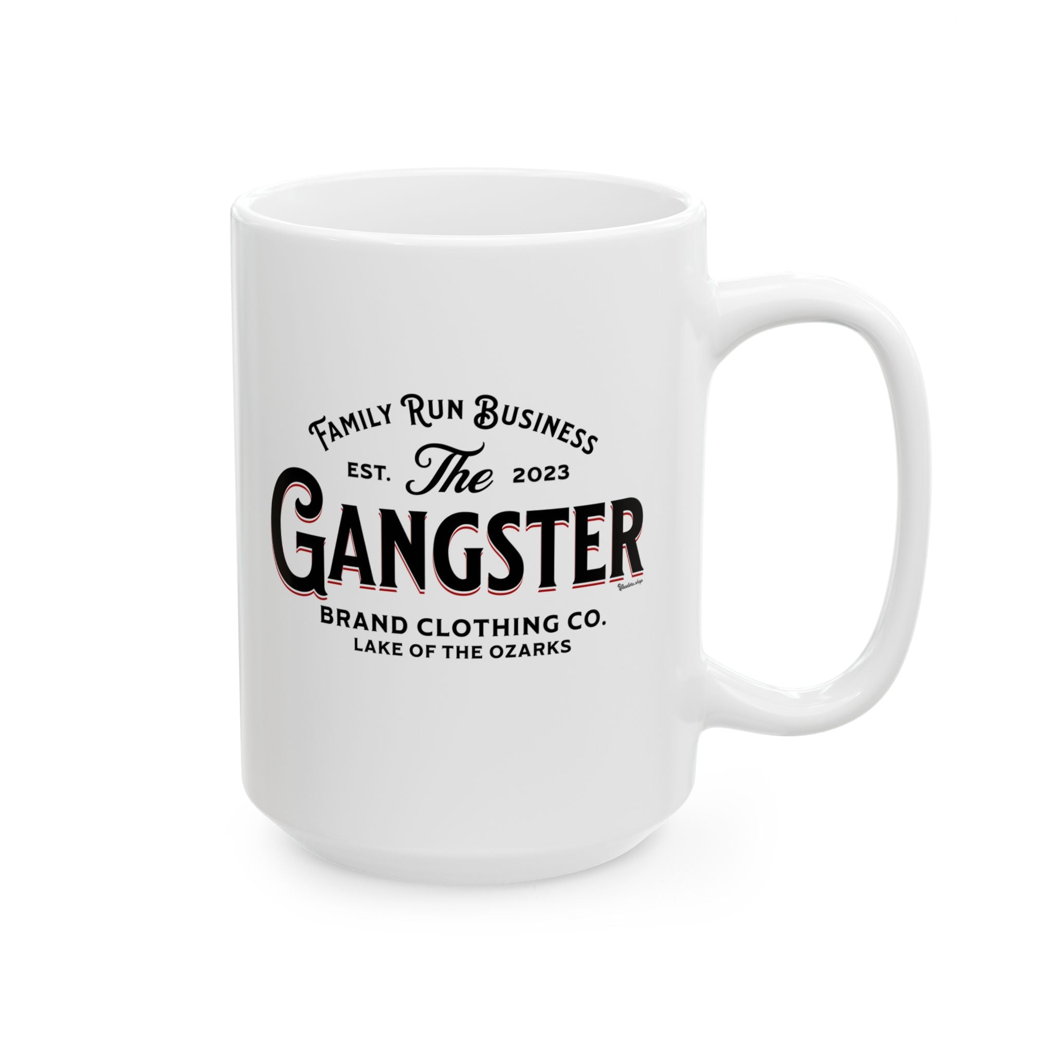 Skeeters.shop Logo Ceramic Mug (11oz & 15oz) — Branded Coffee Tea Cup