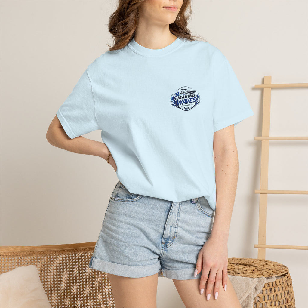Making Waves T-Shirt — Nautical Boat Service & Repair Graphic Tee