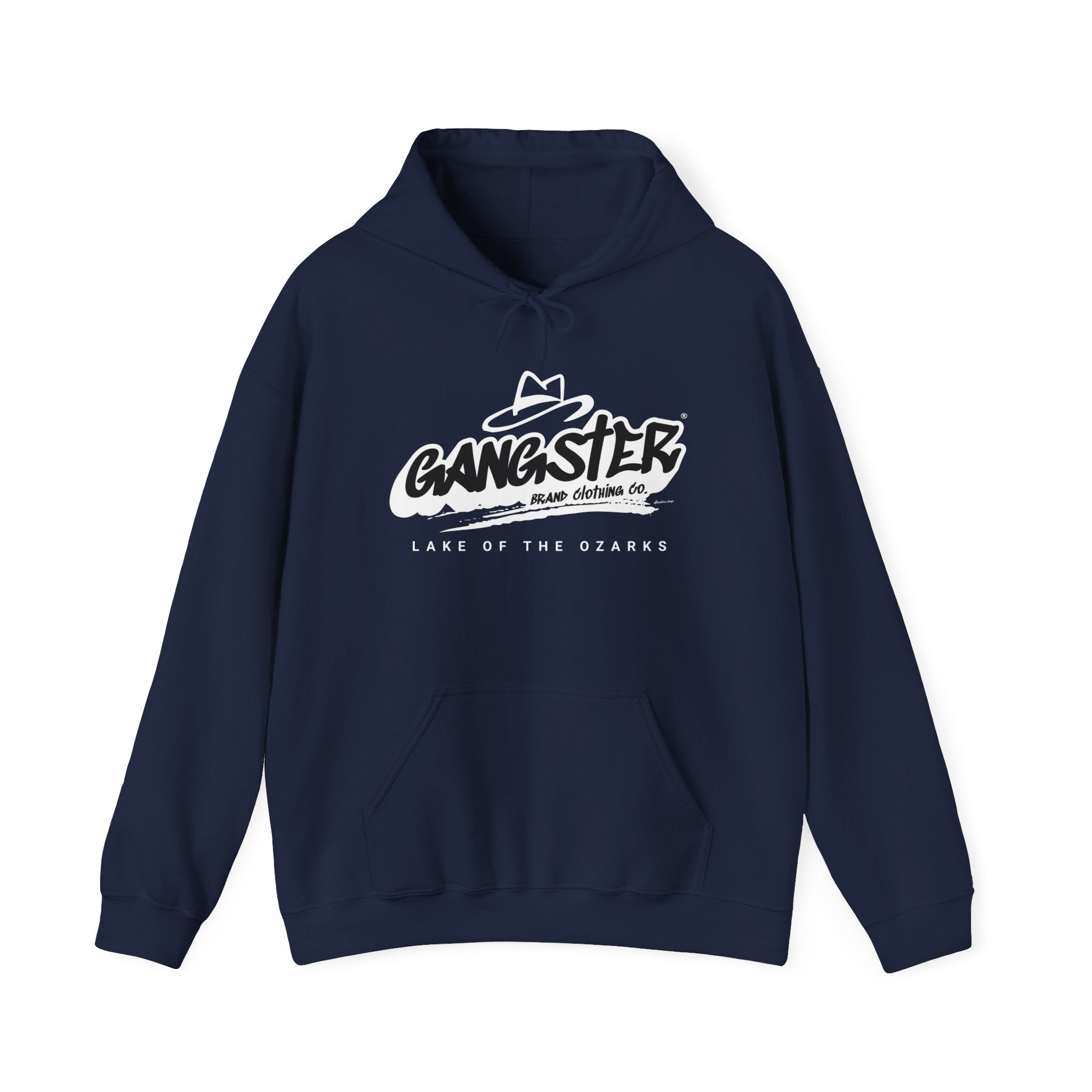 Gangster Brand Clothing Co. Hoodie — Retro Hat Streetwear Pullover