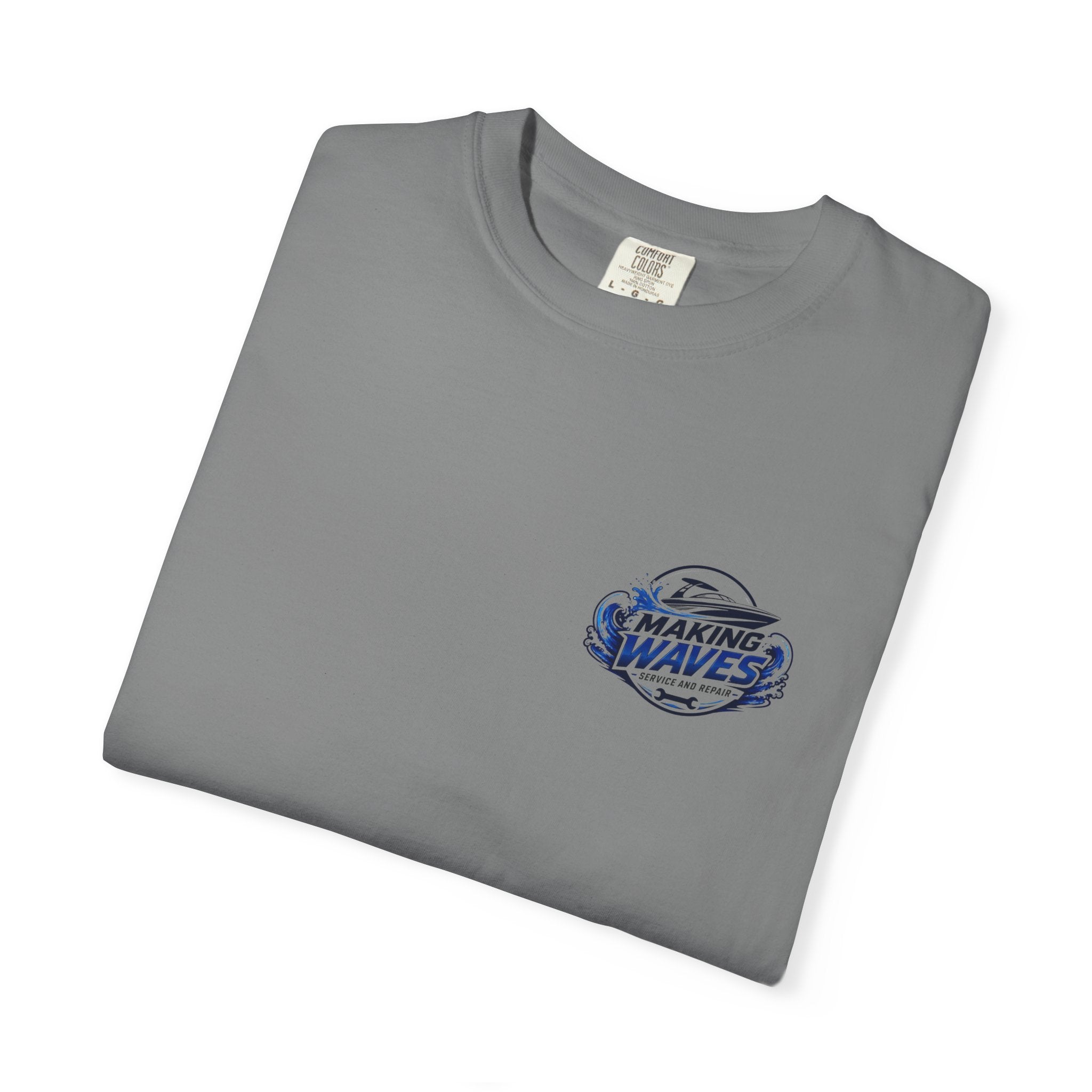 Making Waves T-Shirt — Nautical Boat Service & Repair Graphic Tee