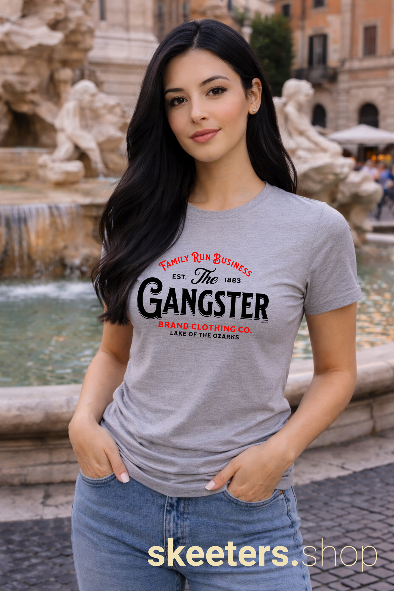 Gangster Brand Clothing Co. Family Run Business Graphic Tee