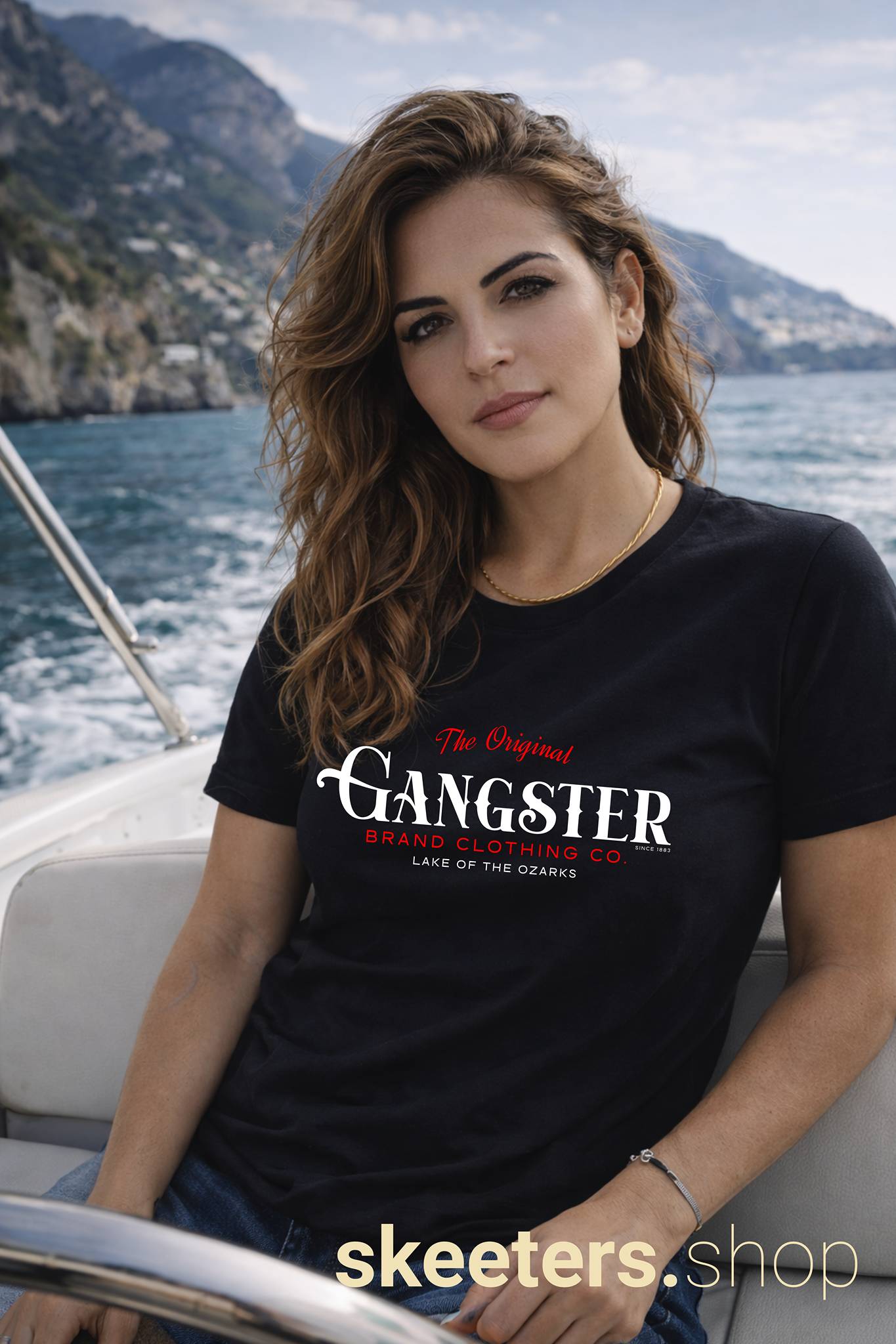 Gangster Graphic Tee — 'The Original Gangster' Vintage Logo T-Shirt