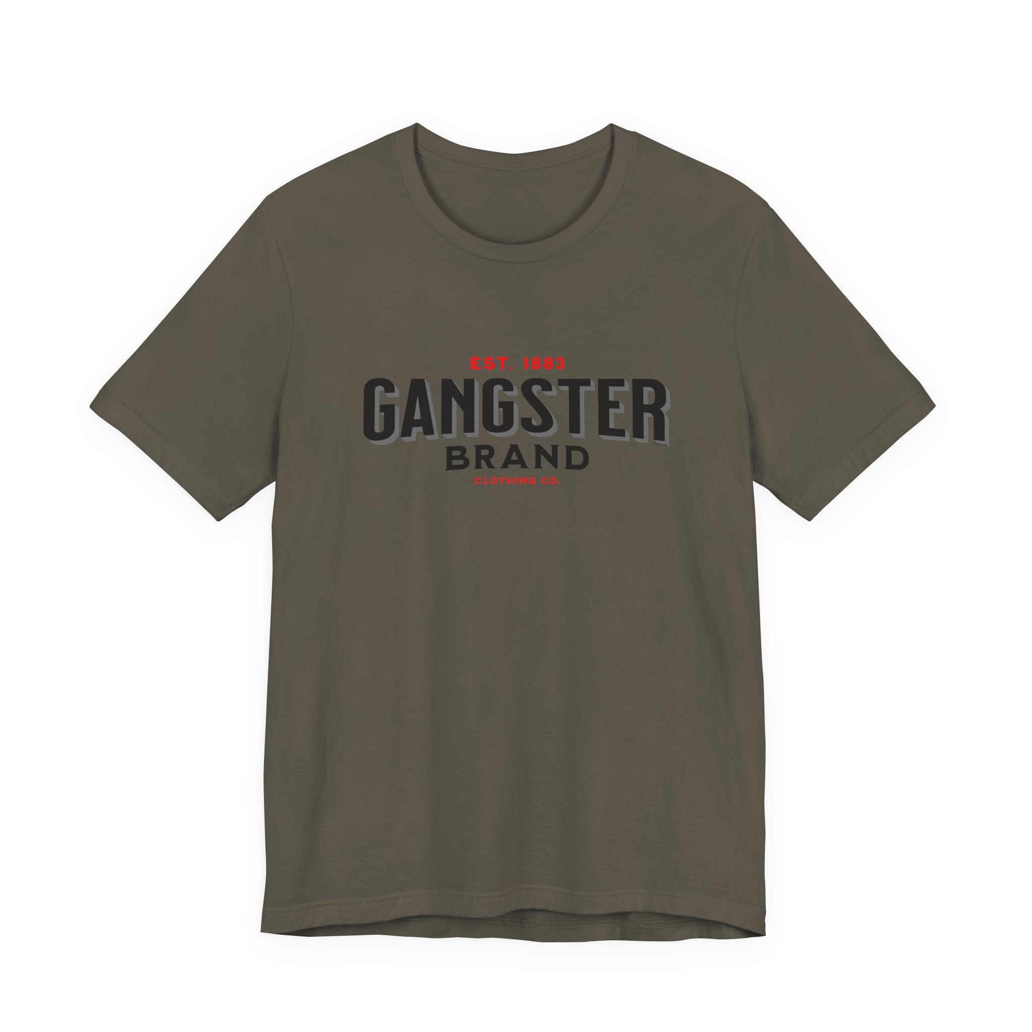 Gangster Brand Clothing Co. Vintage Logo Graphic Tee