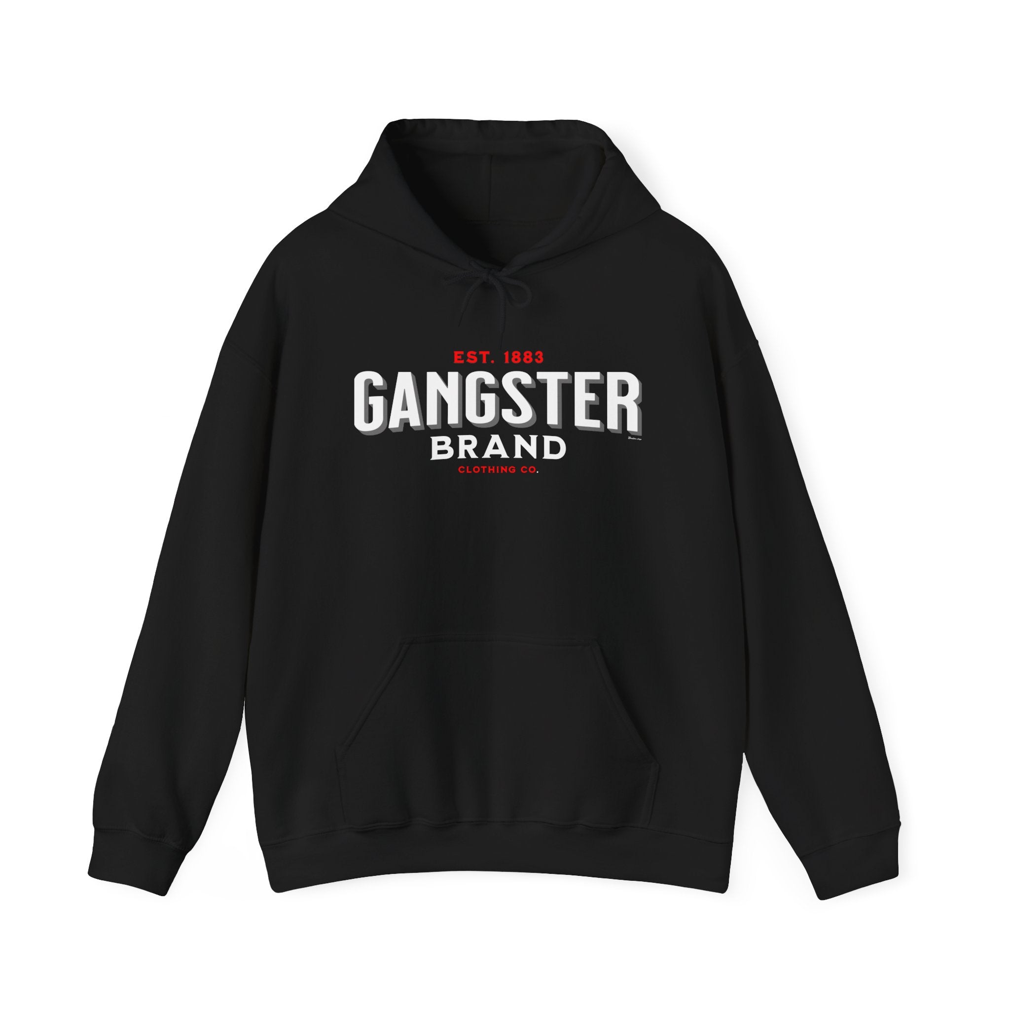 Gangster Brand Clothing Co. Hoodie – Classic Logo Streetwear Pullover