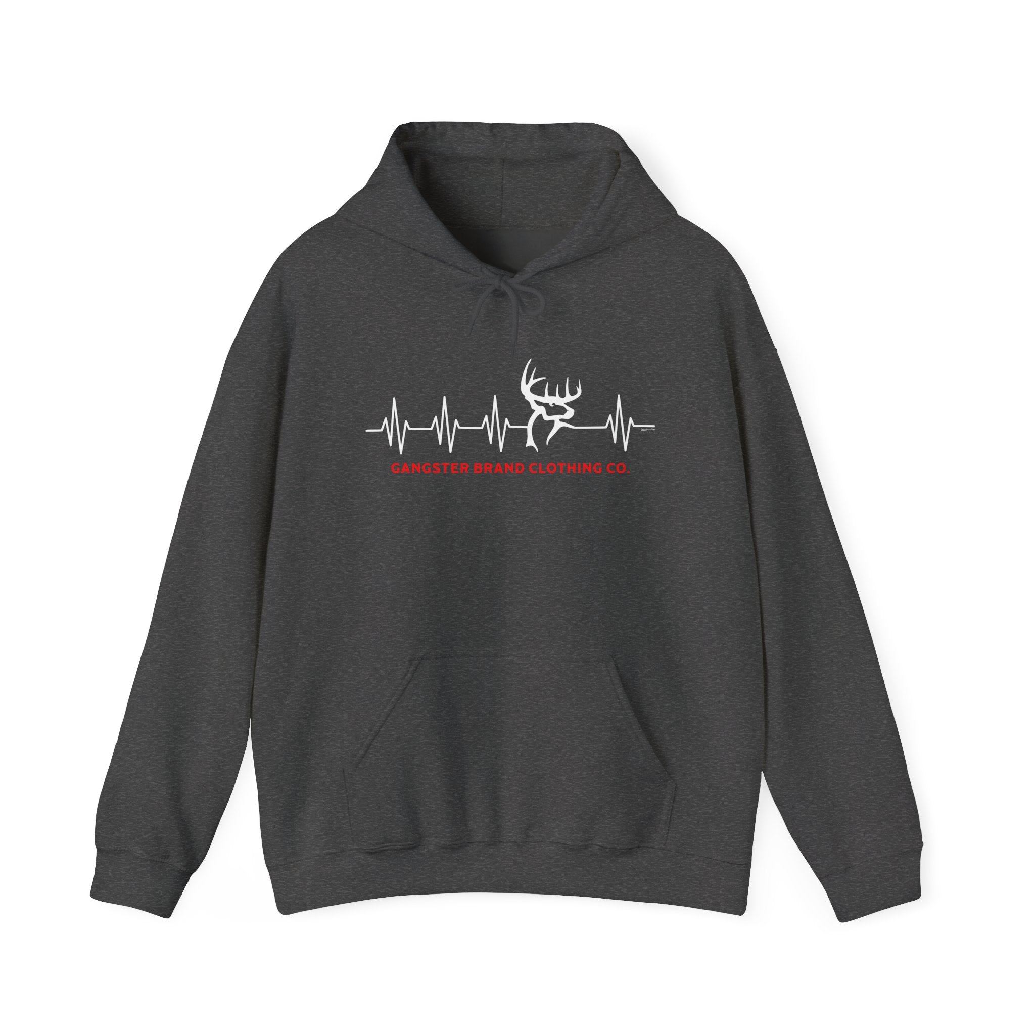 Gangster Brand Clothing Co. Deer Heartbeat Hoodie
