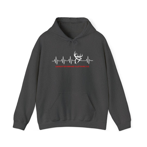 Gangster Brand Clothing Co. Deer Heartbeat Hoodie