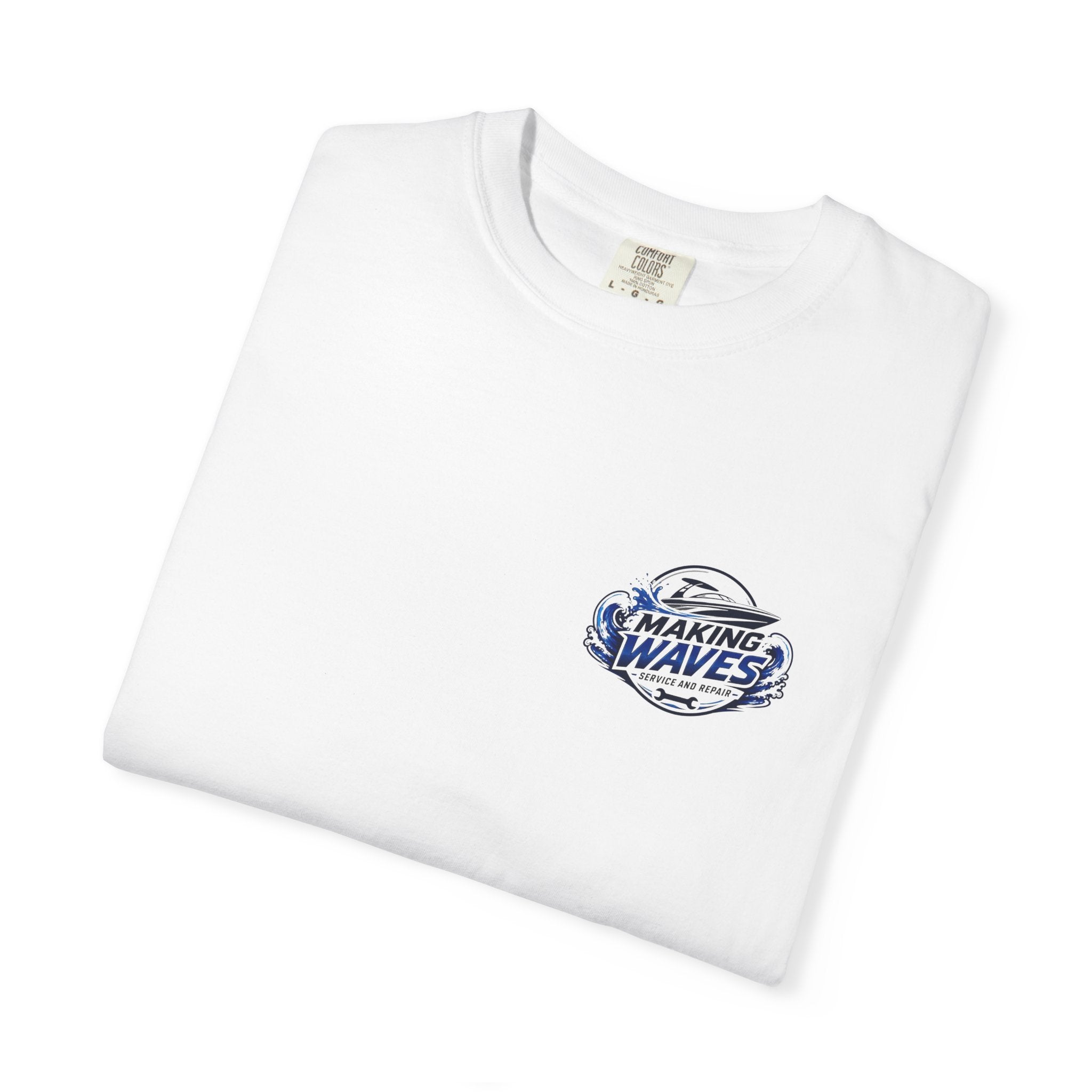Making Waves T-Shirt — Nautical Boat Service & Repair Graphic Tee