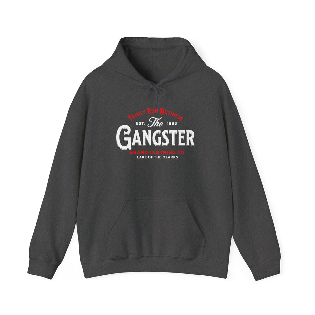 Gangster Brand Clothing Co. Hoodie — Vintage Brand Logo Pullover