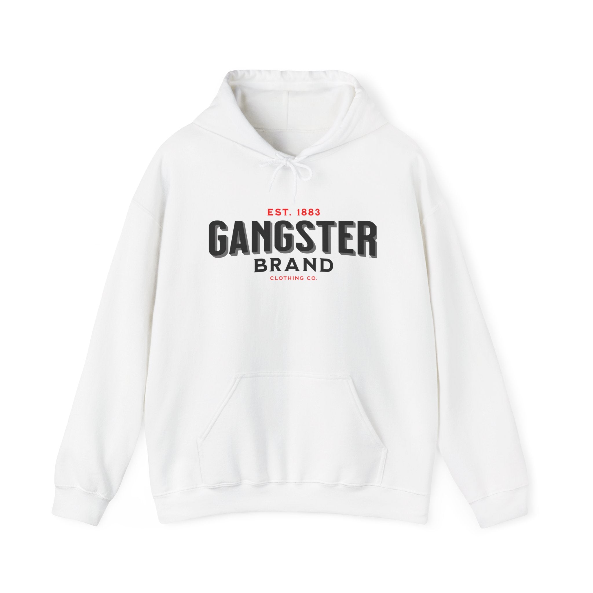 Gangster Brand Clothing Co. Hoodie – Classic Logo Streetwear Pullover