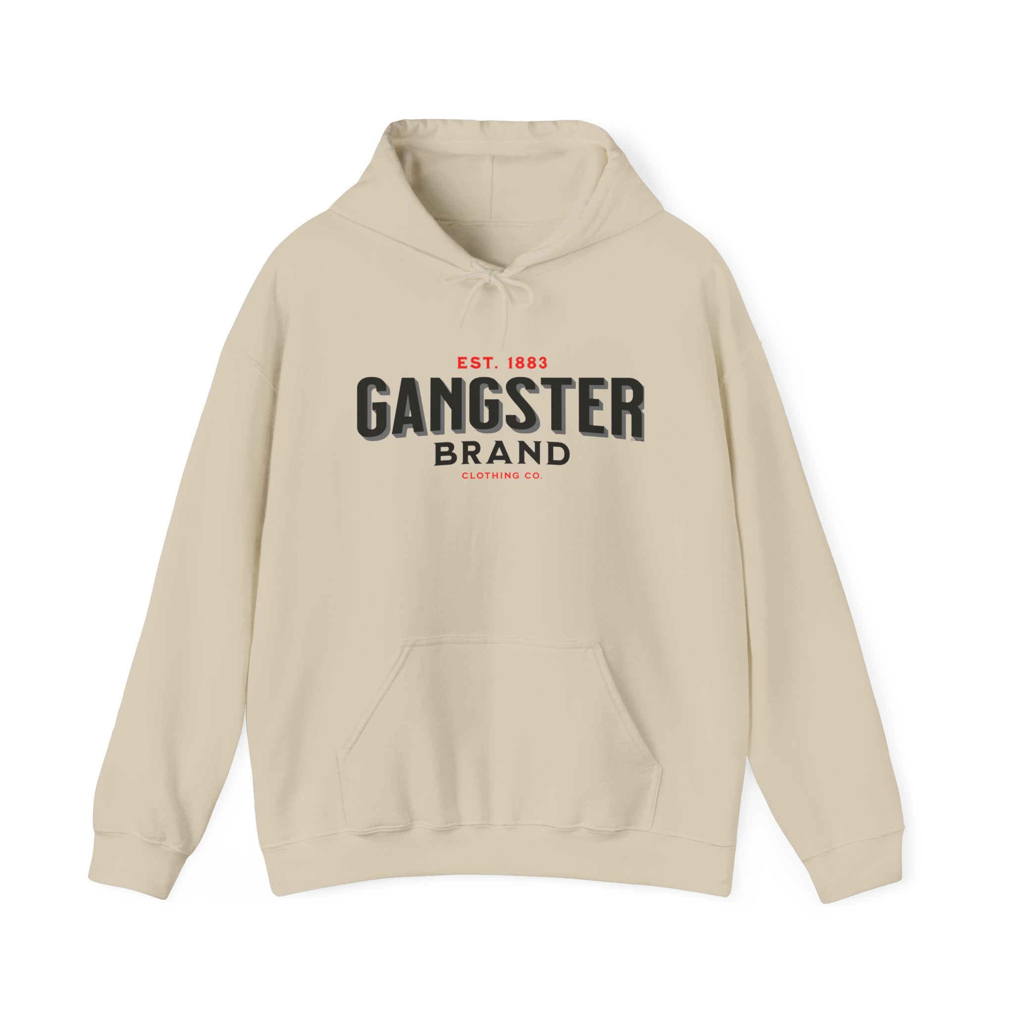 Gangster Brand Clothing Co. Hoodie – Classic Logo Streetwear Pullover