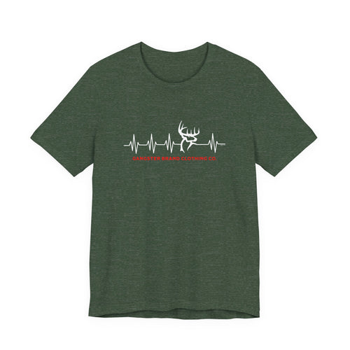 Gangster Brand Clothing Co. Deer Heartbeat T-Shirt