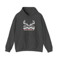 Gangster Deer Antlers Hoodie — Graphic Hunting & Outdoors Streetwear
