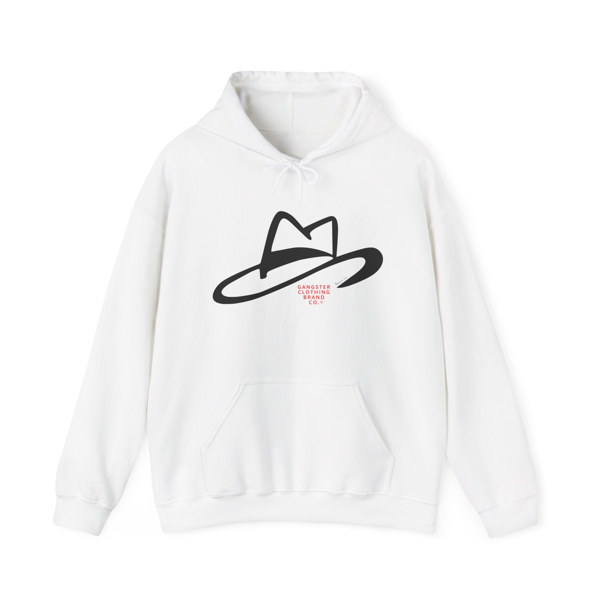 Gangster Brand Clothing Co. Hoodie — Retro Hat Graphic Pullover